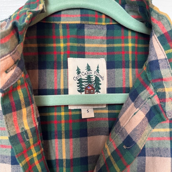 Kiel James Patrick Plaid Flannel New England House Flannel Dress (size S) - Picture 3 of 6